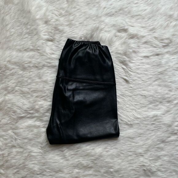 𝅺WILFRED Free Daria Faux Leather Leggings XS - Picture 1 of 4
